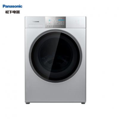 松下(Panasonic)洗衣机全自动10公斤 洗烘一体机 光动银常温除菌不伤衣 全新EG系列 XQG100-EG1V8