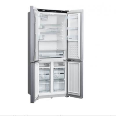 西门子（SIEMENS）481升十字对开门四开门冰箱 家用大容量 混冷无霜 玻璃面板  KM49ES43TI