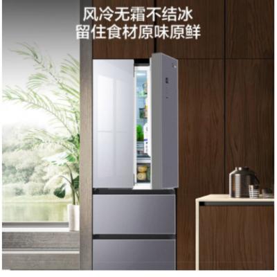 美的BCD-327WFGPM多门冰箱双变频三区独立循环立式大容量