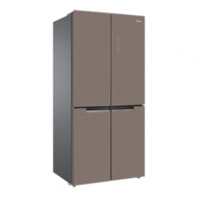 美的（Midea）470升十字对开门冰箱  一级变频 风冷无霜 智能家电 BCD-470WSGPZM