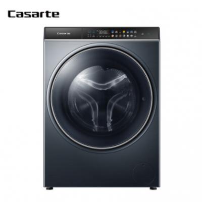 卡萨帝（Casarte）纤见10公斤全自动直驱变频滚筒洗衣机家用大容量洗烘一体机超声波空气洗智能投放 C1 HD10LZ6CLU1