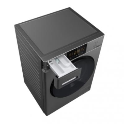 松下（Panasonic）XQG100-EG10C 10公斤洗烘一体滚筒洗衣机 三维立体洗 空气洗袪味清新 泡沫净技术