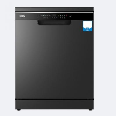 海尔洗碗机HWY14-186BKU1落地式 彩屏触控，14套超大容量 独嵌两用亚式洗碗机